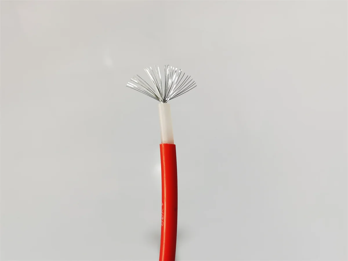 High Voltage Cable Wire 0 - 60kv Red For Air Purifier, Electrostatic Filter, HV Electrode
