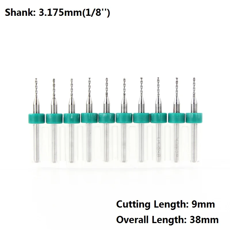 Imagem -02 - Xcan-carbide Drill Bits Conjunto para Pcb Circuit Board Ferramenta de Perfuração Mini Broca 1.0 mm