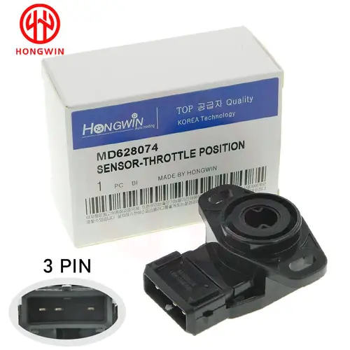 Sensor de posición del acelerador TPS MD628074 para Mitsubishi Lancer Outlander Pajero 550515 J5645001 TH404 1580818
