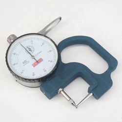 0-10mmx30mmx0.01mm Tube Thickness Gauge pipe dial thickness gauge for pipe Tube Thickness Anvil