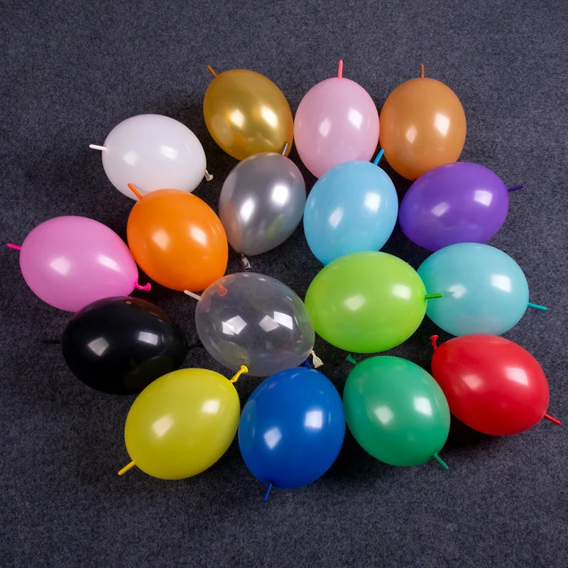 50pcs6 inch tail latex balloon birthday party banquet wedding Valentine\'s Day Mother\'s Day anniversary baby shower decoration