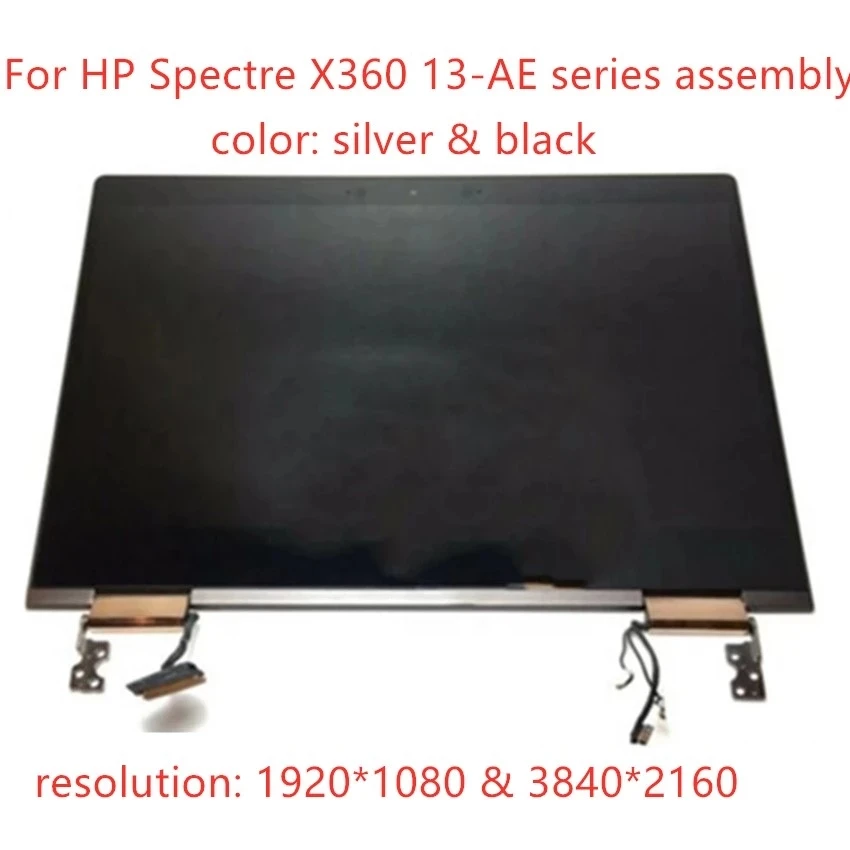 

13.3" LCD Touch screen Digitizer Assembly replacement For HP Spectre X360 13-ae 13-ae series half full upper parts