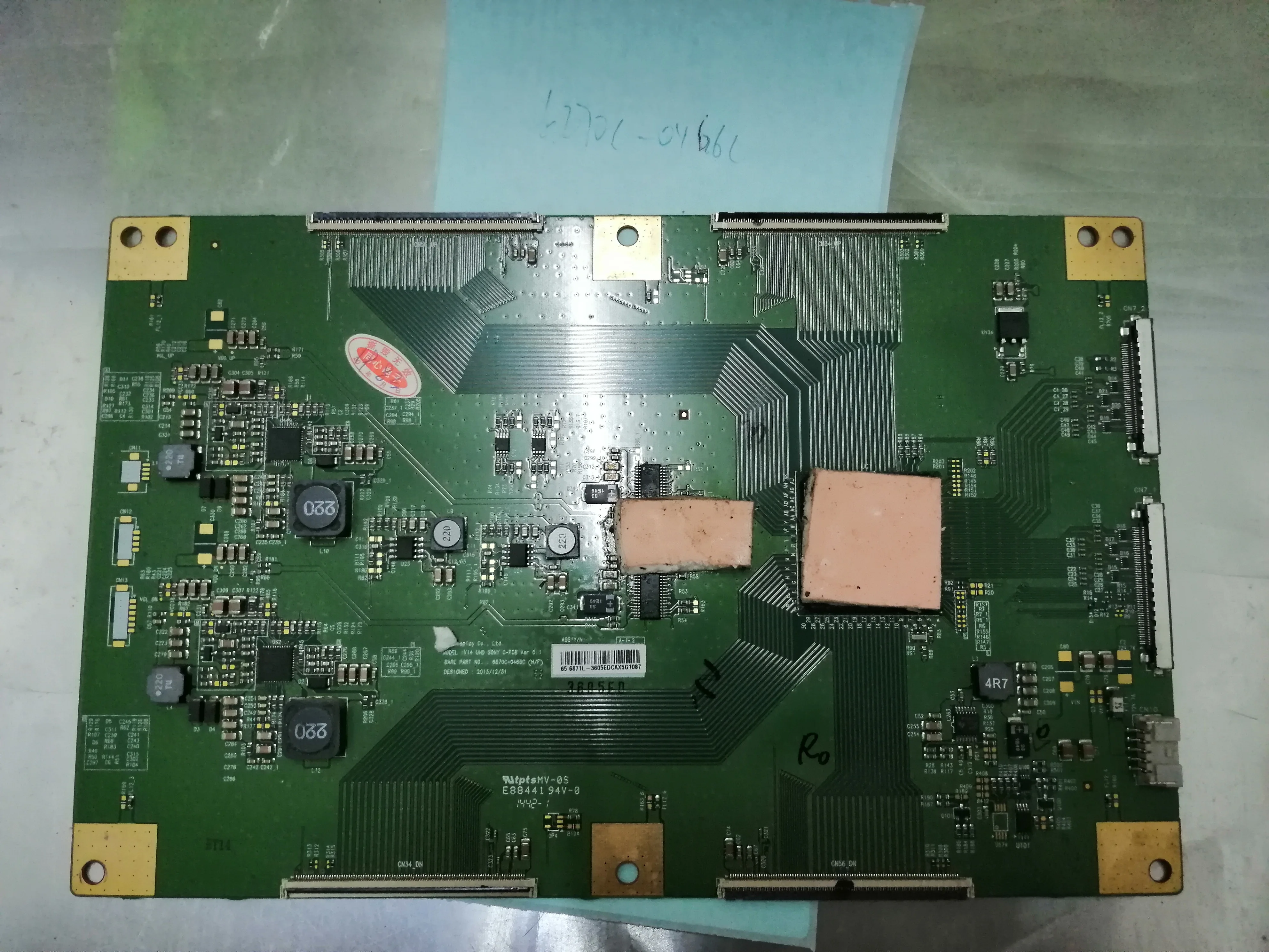 

6870C-0466C (H/F) 6870C-0466b logic board for / LC650EQD(FG)(F5) T-CON price differences