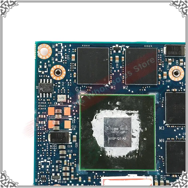 Original N15P-Q1-A2 2GB 2G Laptop Video Card K1100M K2100 M4600 M4700 M4800 For HP ZBOOK15 8570W 8770W Graphics Card