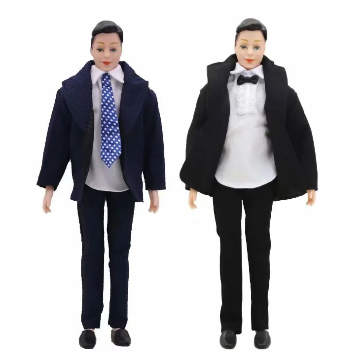 1/6 Ken Clothes Doll Suit Tie Bow Ken Wedding Suit Spotted Tie Suit For Ken Doll Daily Wear Suits Ken Cloth Doll Accessories