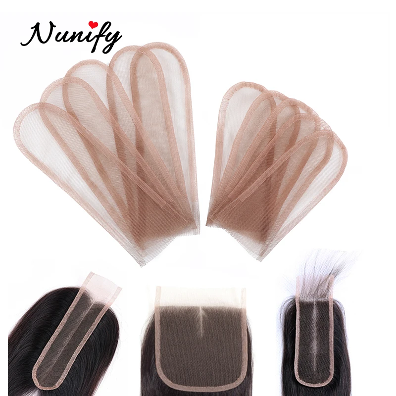 Nunify 2*4 2*6 4*4 1 Pcs Swiss Lace For Wig Making Weaving Wigs Lace Front Hair Net Toupee Frontal Closure Net For Making Wigs