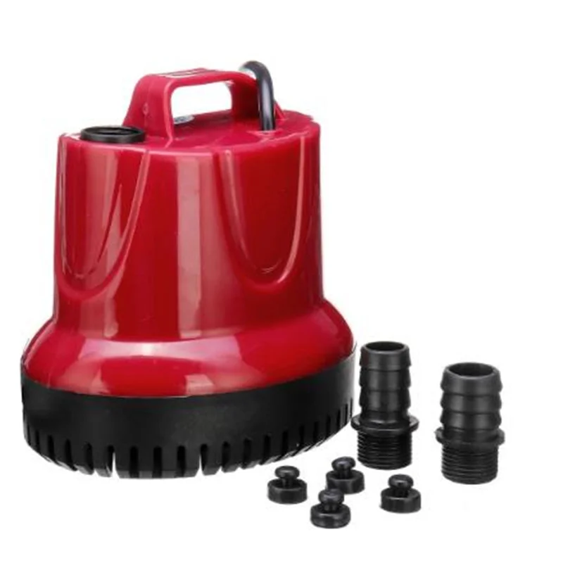 10W/ 15W/ 30W/ 45W/ 60W/ 80W 50Hz Water Pump Fish Tank Submersible Ultra-Quiet Pump Fountain Aquarium Pond Spout Feature Pump