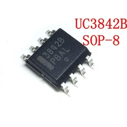 10 sztuk UC3842 SOP8 3842B SOP UC3842A UC3842B 3842 SOP-8 SMD nowy i oryginalny chipset IC