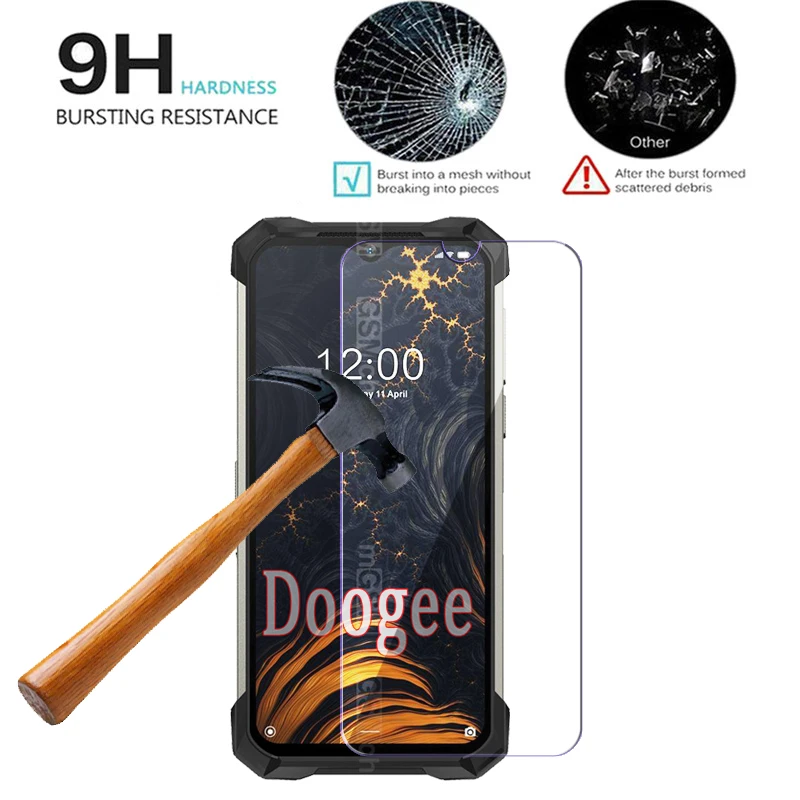 2Pcs Glass For Doogee S86 S59 S97 S40 S58 S95 S96 S88 Plus Pro Cover Screen Film On Doogee S100 86 59 97 58 59 88 Pro Glass