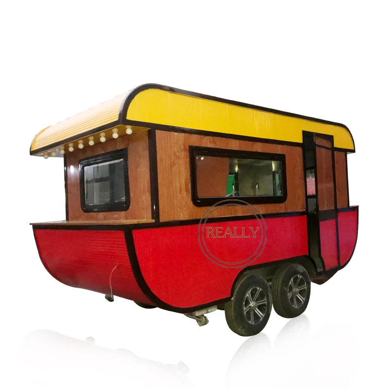 European Outdoor Lebensmittel Lkw Mobile Küche Länge Getränke Straße Catering Anhänger Kaffee Bar Blase Tee Heißer Hund Lebensmittel Lebensmittel Warenkorb