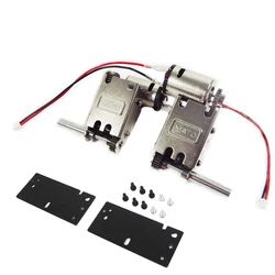 Mato 5/1 steel engine gearbox upgrade parts accessories for 1/16 Heng long 3879 Panther G3888 Kingtiger Tank Motors (long shaft