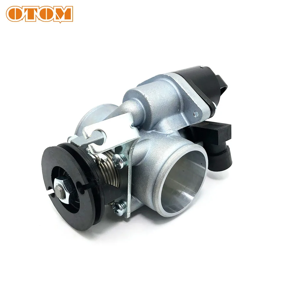 OTOM Motorcycle Throttle Valve Body Aluminum For SHINERAY Retro 400 440 Engine EFI Electronic Fuel Injection Kit High Performanc