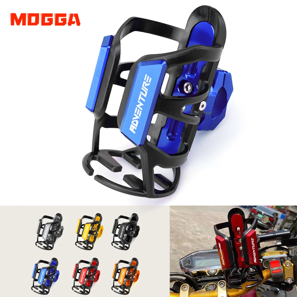 Motorbike Water Bottle Cage For KTM Adventure 790 990 1050 1090 1190 1290 Super Adventure Beverage Coffee Drink Cup Holder Mount