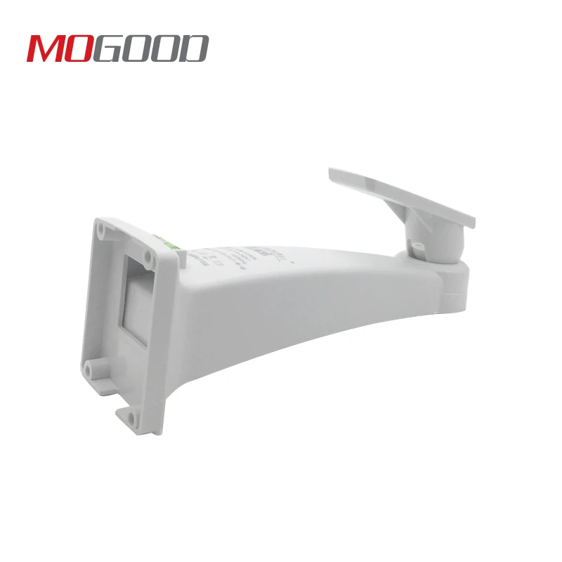 MoGood Wall Mount Bracket Built-In DC12V/2A Power Supply For Hikvision Bullet Camera Outdoor/Indoor Waterproof ABS Plastic