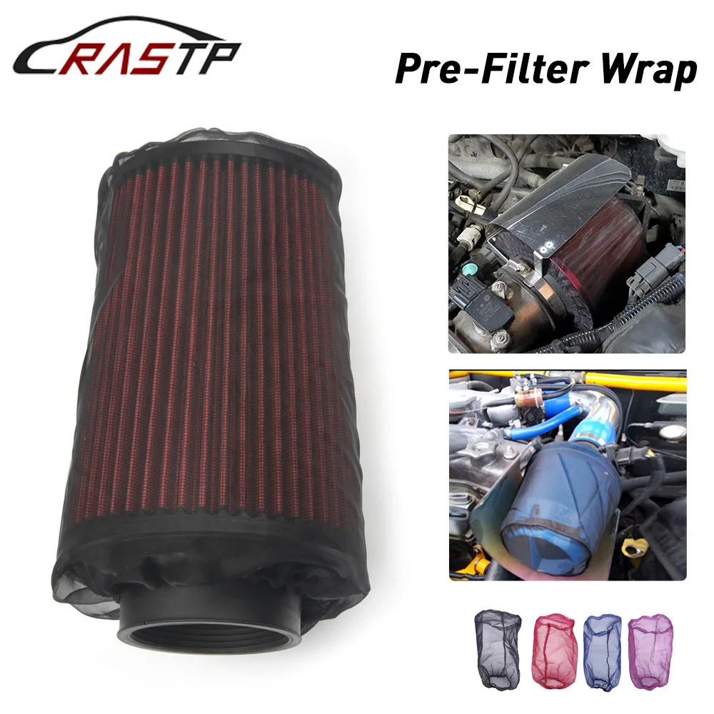 Car Intake Dust Resistant High Flow Protective Cover Anti Oil Car Waterproof Replacement Air Filter Protective Cover RS-OFI048