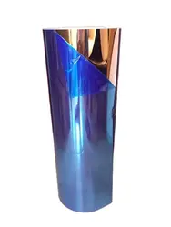 High Reflection PET Home Decorative Mirror Stickers, Clear, Realistic Imaging, Silver Reflective Wall Sticker