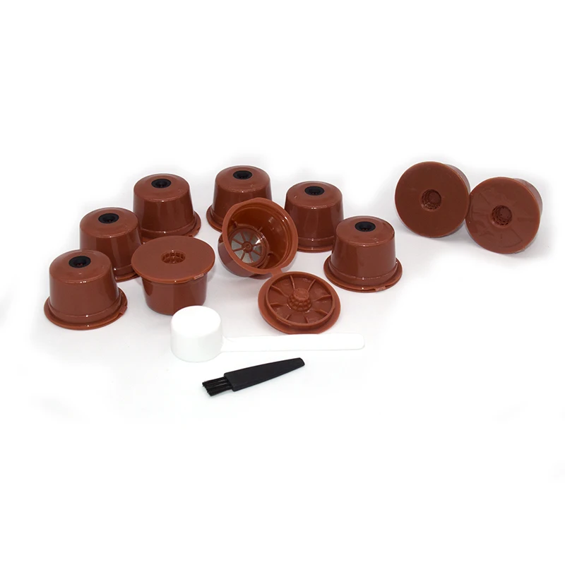 10PCSHigh Qualität Reusable Kaffee Filter Kapseln für Caffitaly Nachfüllbar Kunststoff Kaffee Pods Fit für Caffitaly Refill Kapsel