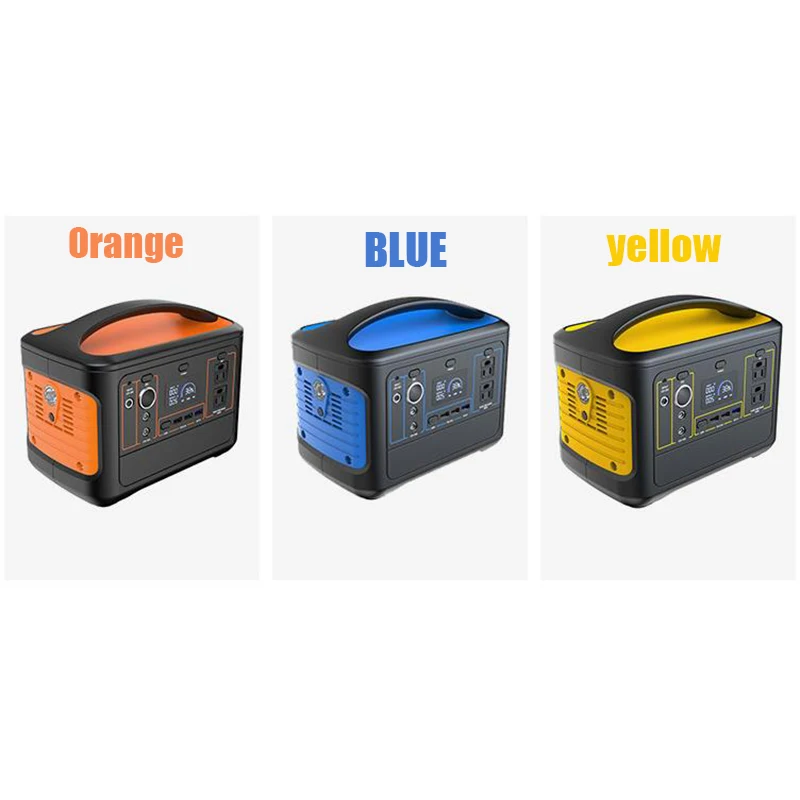 500w/peak 1000w portable power station 568Wh 153600mah Outdoor camping generator lithium battery