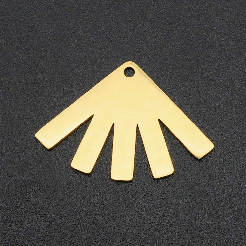 10pcs/lot 316 Stainless Steel Different Geometric DIY Earring Connectors Findings Charm Pendant Wholesale  OEM Order Accepted