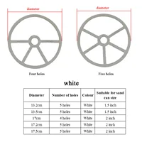 Junta de araña de válvula, repuestos de filtro de arena para piscina, válvula desviadora de piscina 4 5 soportes multipuerto