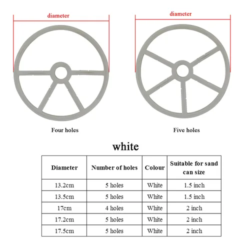 Junta de araña de válvula, repuestos de filtro de arena para piscina, válvula desviadora de piscina 4 5 soportes multipuerto