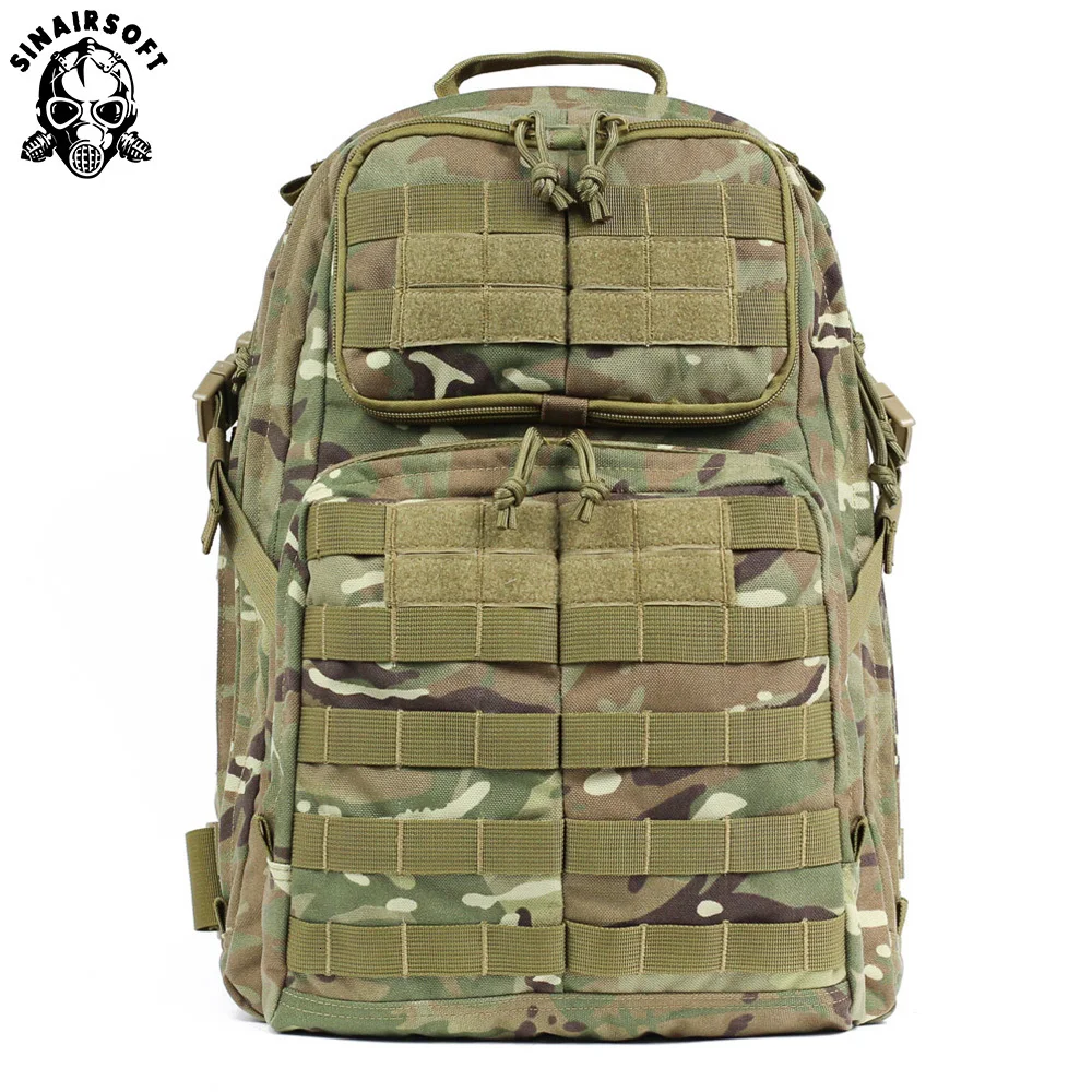 SINAIRSOFT Tactical 55L Outdoor Molle Waterproof Backpack Mountaineering Hunting Bags Trekking Hiking Fishing Bag