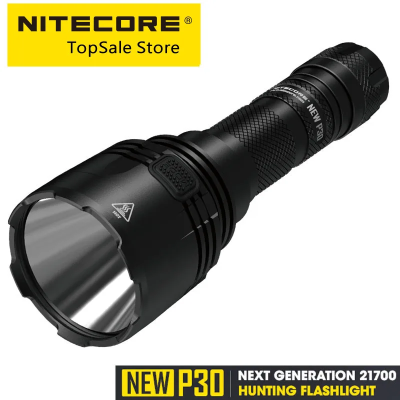 Nitecore NEWP30 HUNTING KIT Outdoor Tactical Flashlight LED Torch Light NL2140 4000mAh 21700 Battery+ UI2 Charger +Remote Switch