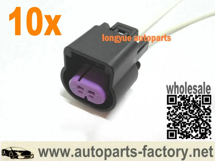 Longyue 10set 2pin Connector Pigtail for Oldsmobile Bravada 2002-2004, Wheel Speed Sensor