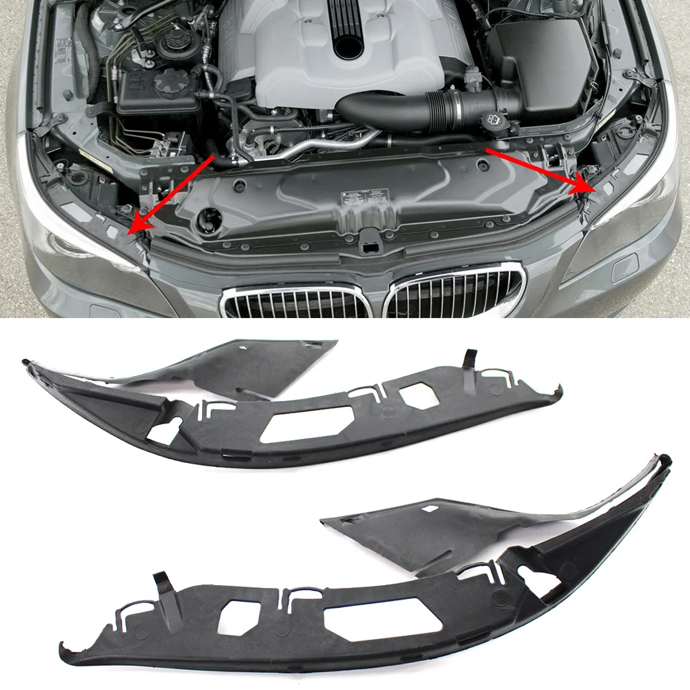 

For BMW 5 Series E60 525xi 528i Pair Set of Left & Right Headlight Gaskets