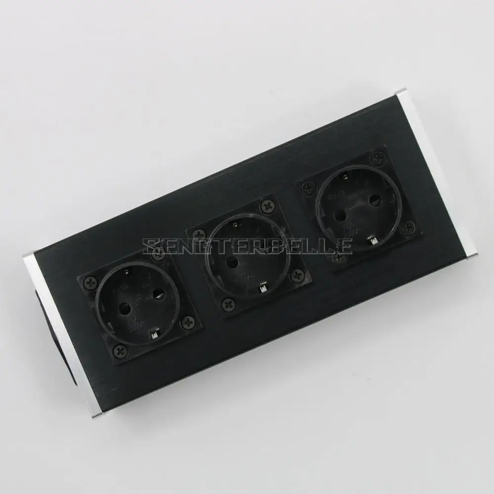 Tiêu Chuẩn Châu Âu Ổ Cắm Điện HiFi EU AC Ổ Cắm Điện Dải Cho Âm Thanh Thiết Bị