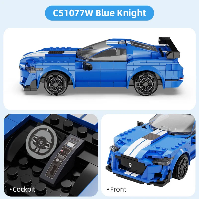 Cada 325pcs High-Tech Assembled Bricks Set Racing Car Model Dual Control Sports RC Vehicle C51077 Creative Educational Toys