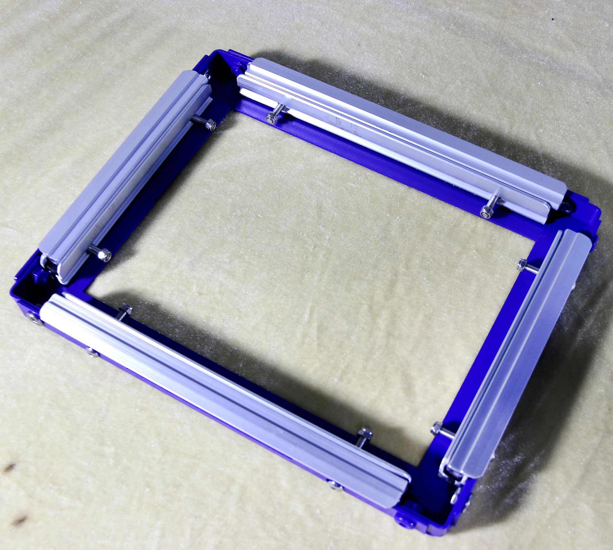 New Integrated Frame Tension Net Device Self Stretcher Screen Printing Plate Making Inner Size for Choose