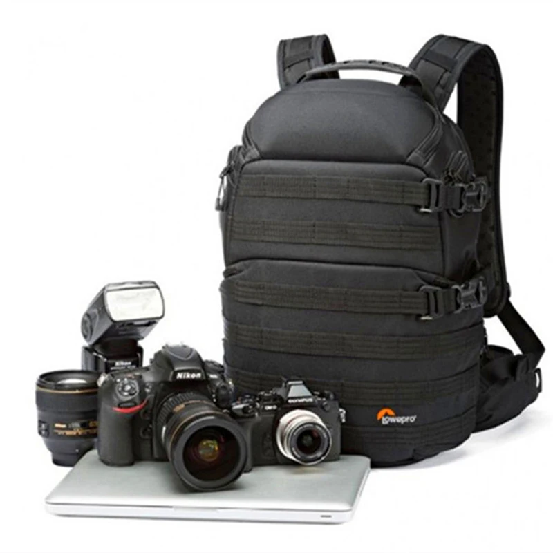 Genuine ProTactic BP 350 AW II ProTactic 350 AW DSLR Camera Photo Bag Laptop Backpack with All Weather Cover 13\'\' laptop
