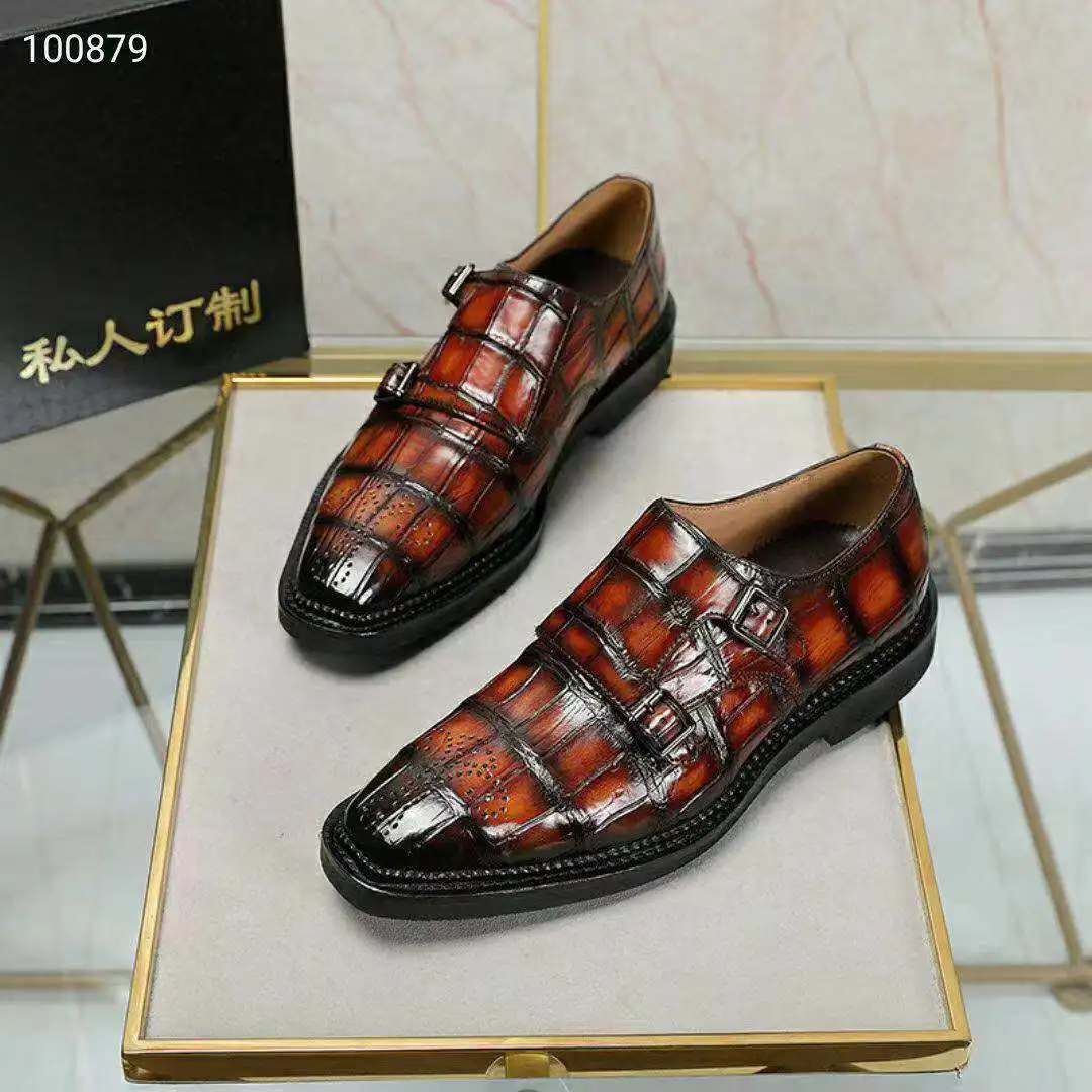 tianxin new arrival men dress shoes male formal shoes men crocodile leather shoes men crocodile shoes