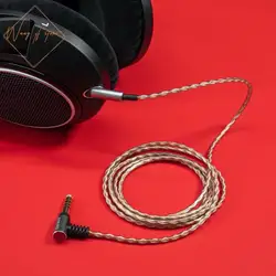 Zbalansowany kabel Audio Hifi Occ dla Sennheiser HD 595 558 518 598 Cs SE SR HD 599 569 579 HD 2.30i 2.20S 2.30g zestaw słuchawkowy 4.4 2.5mm