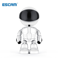 ESCAM 1080P Robot IP Camera Home Security Wifi Camera Night Vision Baby Monitor CCTV Camera Robot Intelligent Tracking YCC365APP