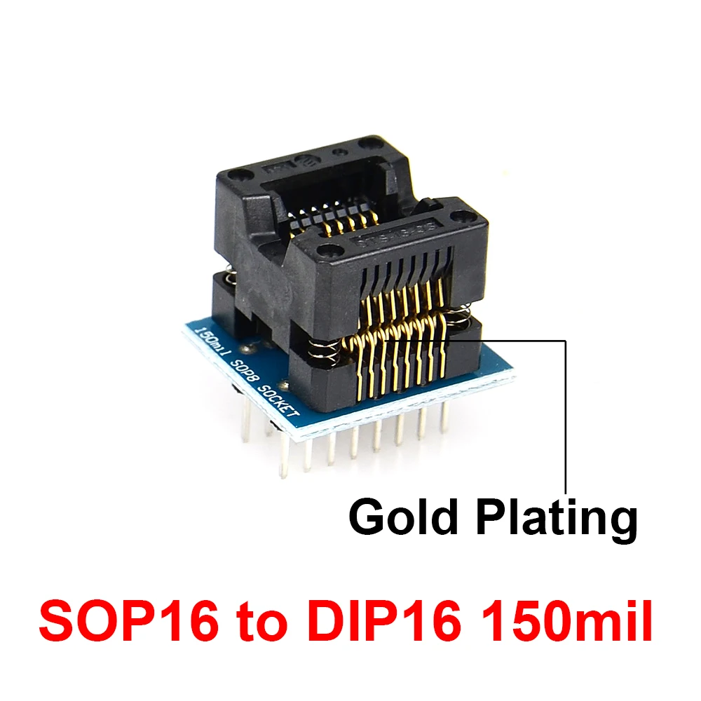 Full Set 6 Adapters For TL866 Programmer TL866cs/TL866A/RT809H/+ SOP28 +SOP8 +TSSOP48, Best Electronic Sockets Kits