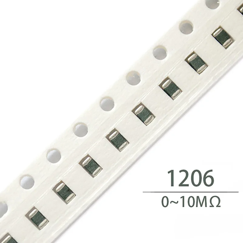 

100Pcs 1206 SMD resistor 0R ~ 10M 1/2W ohm0R 36R 39R 43R 47R 51R 56R 62R 68R 75R 82R 91R 100R 110R 120R 130R 150R 160R 180R 200R