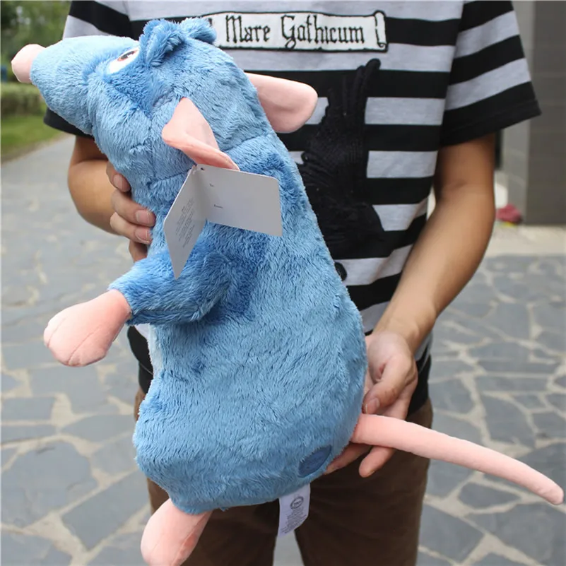 Free Shipping Disney 45cm Ratatouille Remy Large Mouse Plush Toy Soft Stuffed Animals Kids Doll For Children Gifts