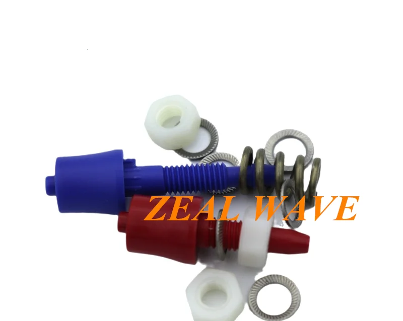 

Braun Hemodialysis Machine Accessories Dialysis Machine Red Arterial Pressure Connector Blue Venous Pressure Connector