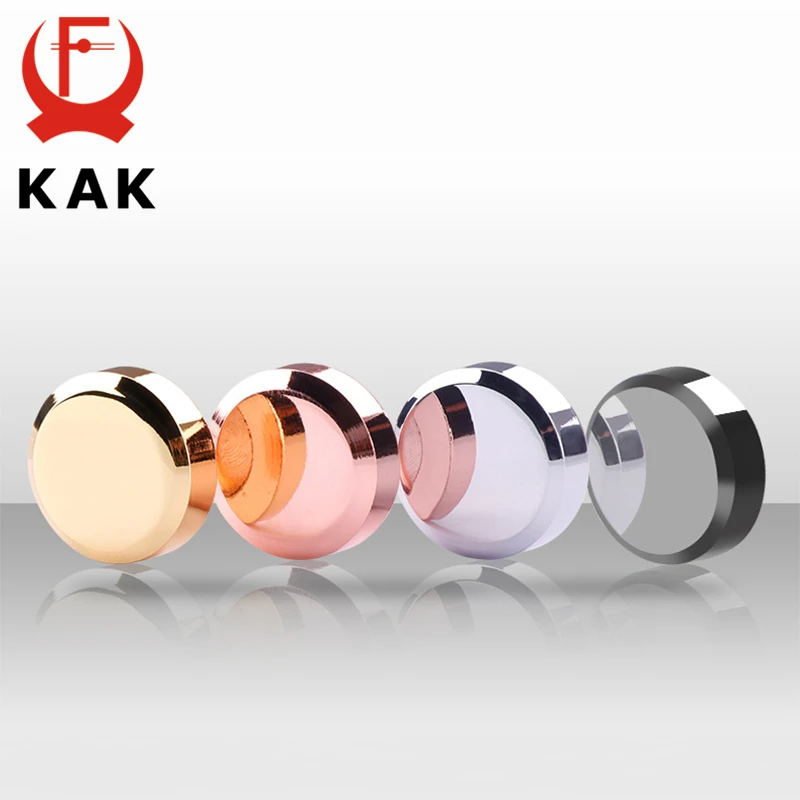 Kak-fixador de vidro para unhas, 4 peças, decoração outdoor, parafusos de fixação, aço inoxidável, capa para parafuso, móveis, ferragem