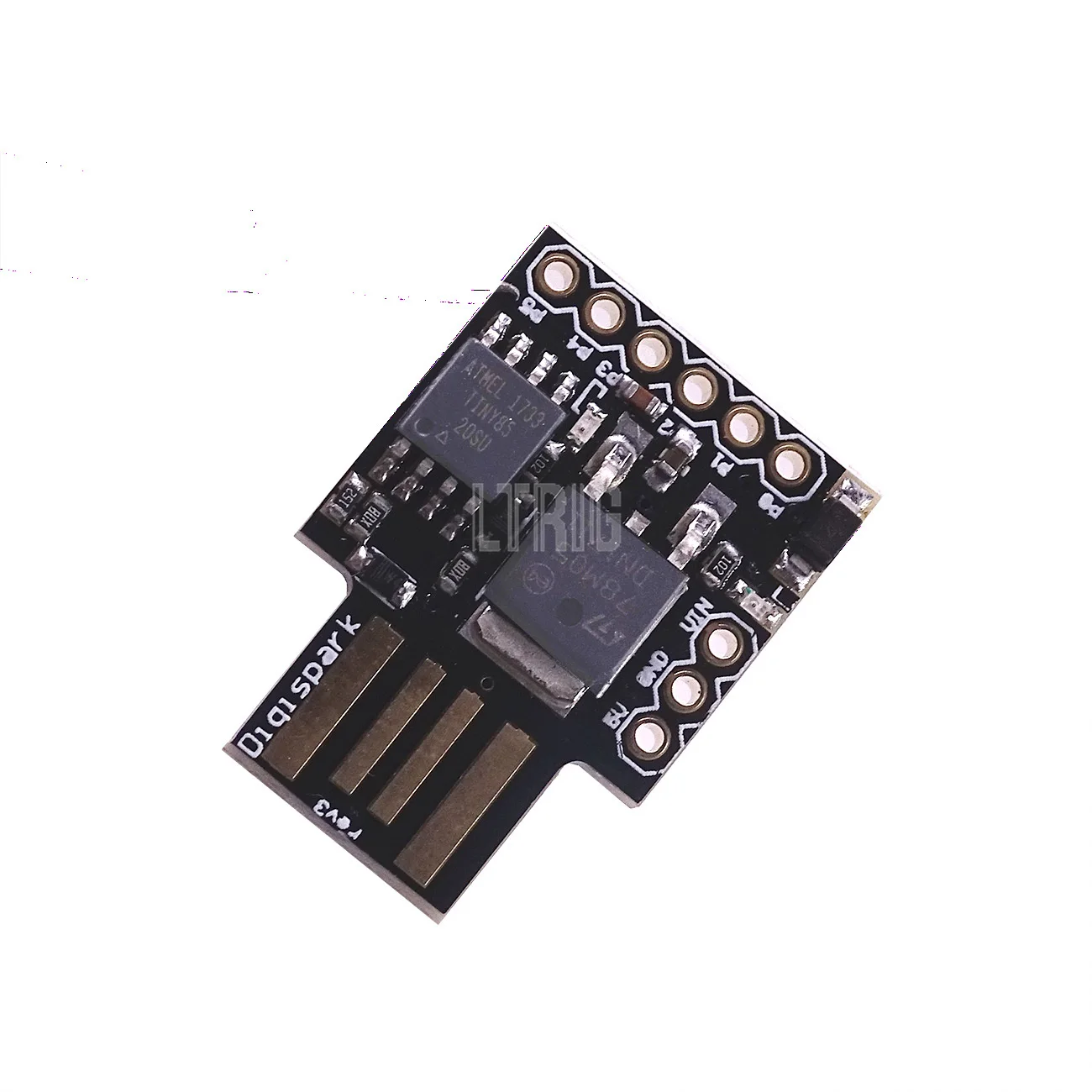 LTRIG custom 1Pcs black tiny85 digispark kickstarter micro attiny85 development board module for arduino iic i2c usb attiny45