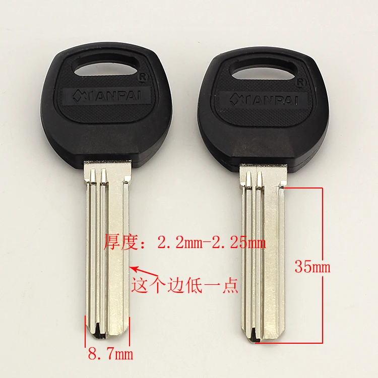 

B068 House Home Door Empty Key blanks Locksmith Supplies Blank Keys 25 pieces/lot