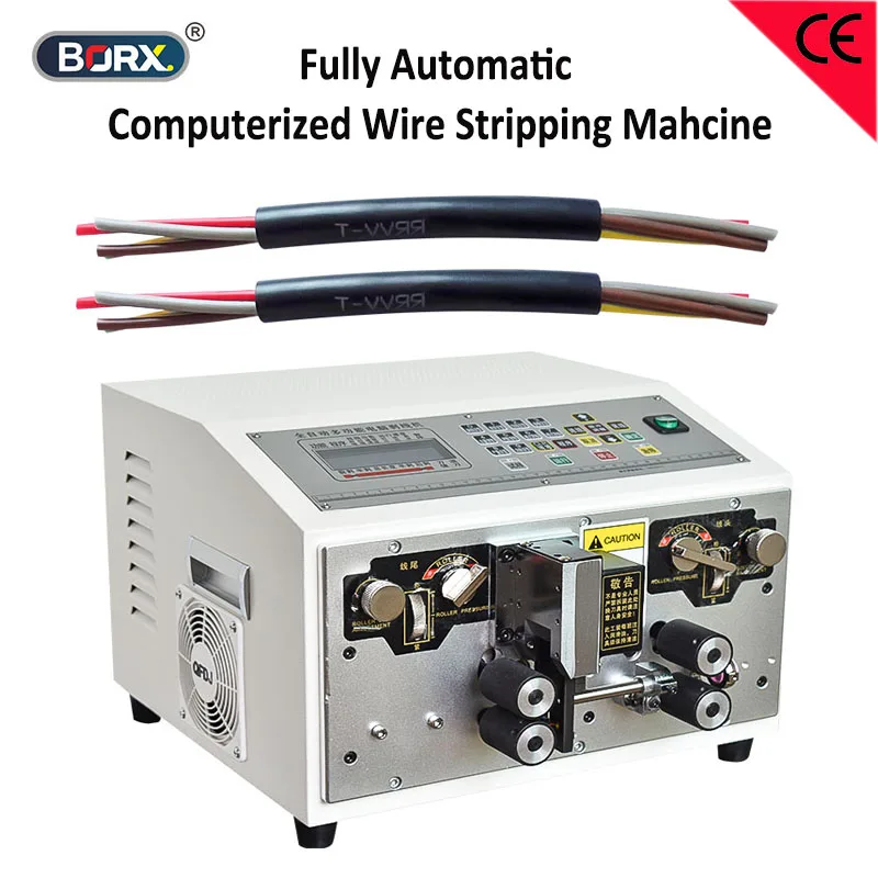 

16square hard wire peeling machine for BVR BV cables Computerized wire stripping and cutting machine