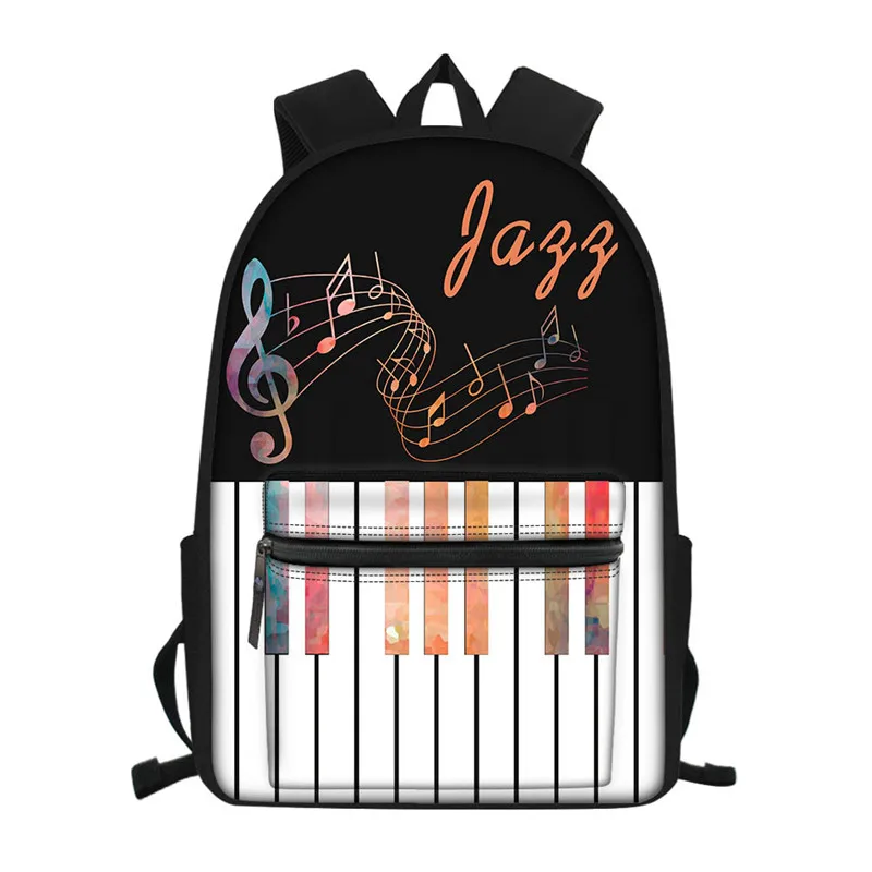 

Music Note Piano Print Women Backpack Teenager Girls Shoulder Bagpack Female Casual Shoulder Bag Daypack mochila