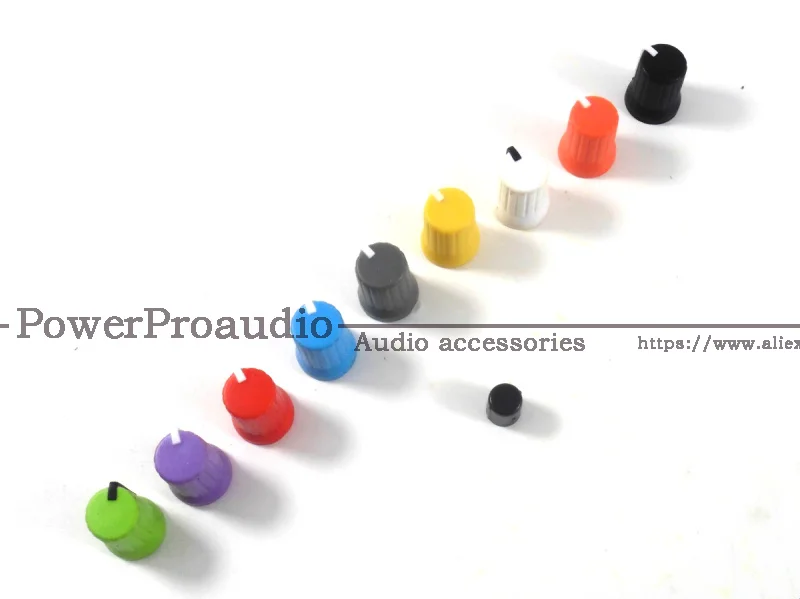 9pcs  Colorful Rotary Control Knob For Pioneer XDJ-RX R1 RZ AERO DJM-T1 S9 DIY DJ (9 Colors available)