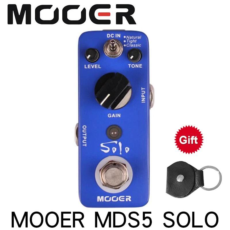 

MOOER MDS5 Guitar Pedal SOLO Distortion Guitar Effect Pedal High-gain True Bypass Full Metal Shell Guitar Parts & Accessories