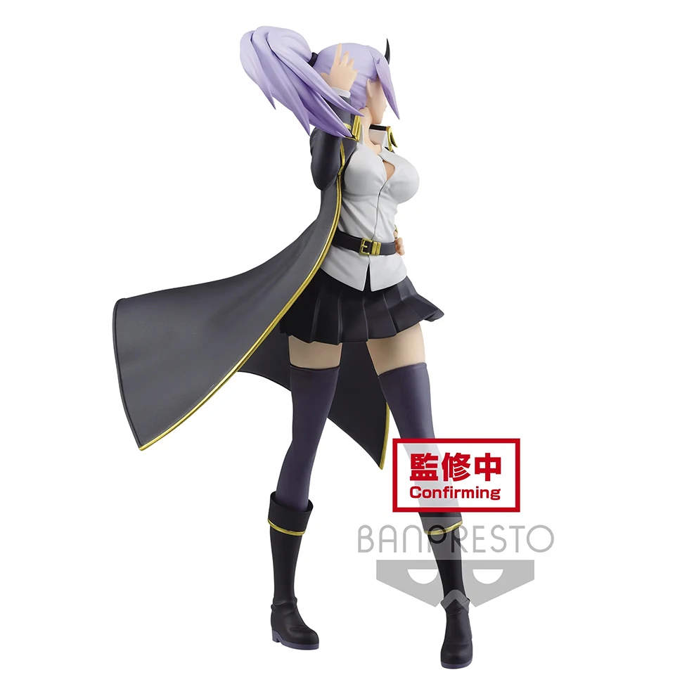 Glazovin Original 22Cm That Time I Got Reincarnated as a Slime Shion Secretary Trench Coat PVC Action Figure Model Doll Toys