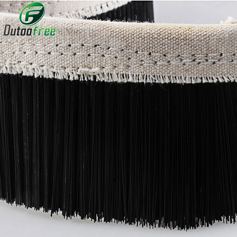 1M*70mm/100mm Per Piece Cnc Machine Milling Spindle Motor Vacuum Cleaner Woodworking Engraving Dust Removal Cover Nylon Brush