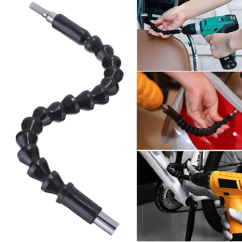 Flexible Shaft Extension Screwdriver Bit Multifunction Universal Snake Hose Cardan Shaft Connection Soft Link for Electric Drill